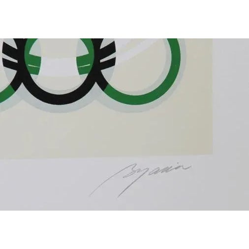 Jupiter 6 Rafael Bogarin Year: 1981 Size: 28.5 in. x 22.5 in. Serigraph, signed and numbered in pencil 295