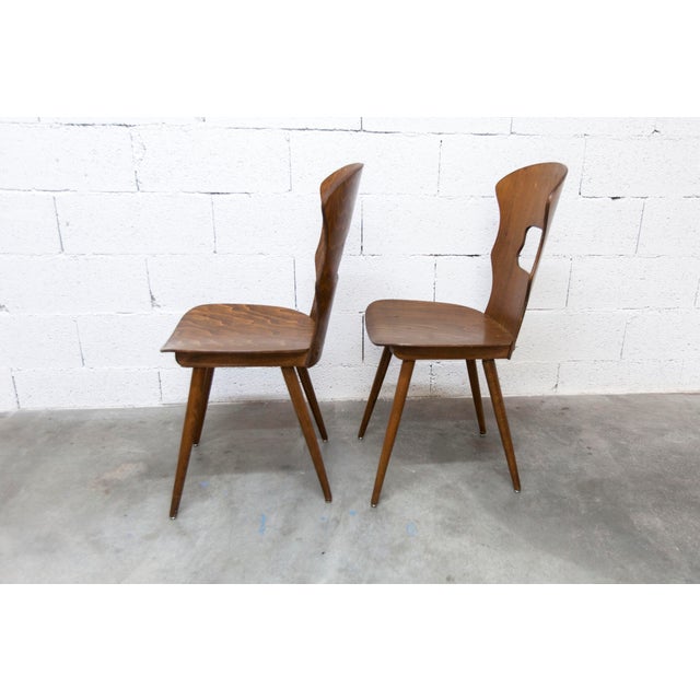 Baumann Gentiane Model Chairs, 1960, Set of 2 For Sale - Image 4 of 18
