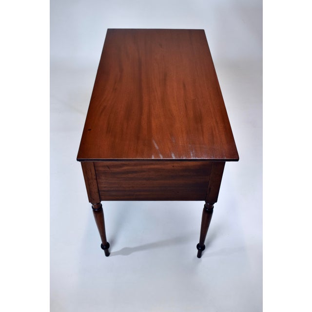 Antique Regency Mahogany Writing Desk For Sale In Philadelphia - Image 6 of 14