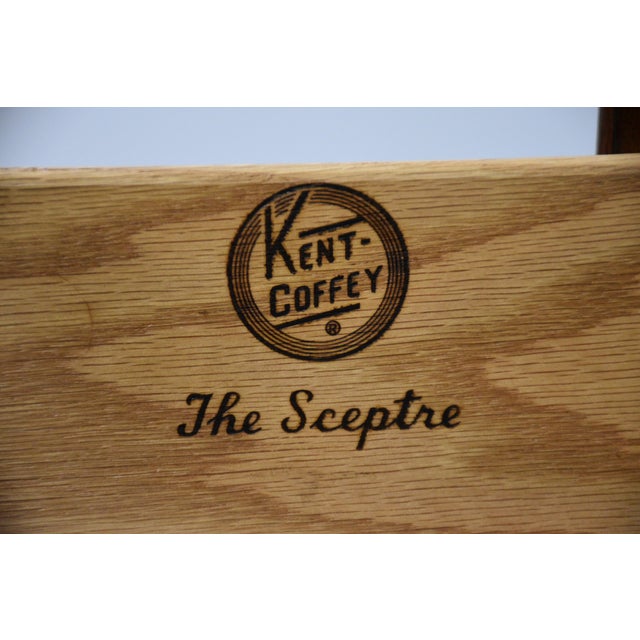 1960s Refinished Walnut Tall Dresser by Kent Coffey the Sceptre For Sale - Image 10 of 10