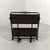Black Brutalist Wrought Iron Folding Serving Trolley, 1950s For Sale - Image 8 of 15