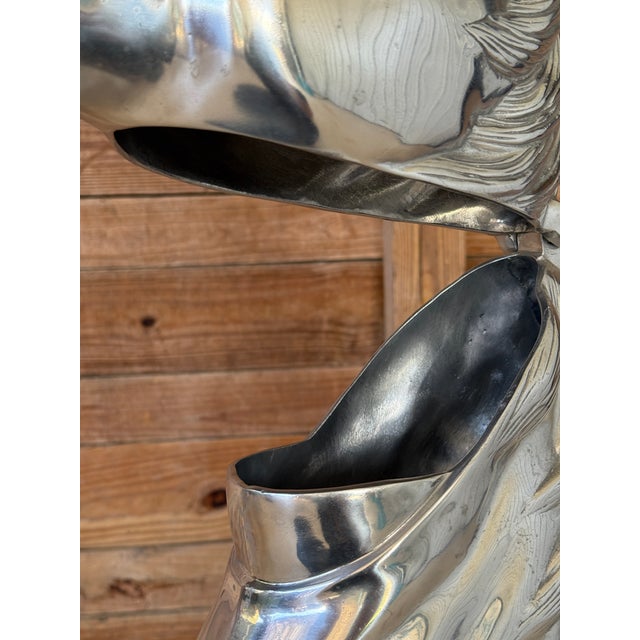 Arthur Court Equestrian Horse Head Ice Bucket or Wine Chiller For Sale - Image 9 of 12