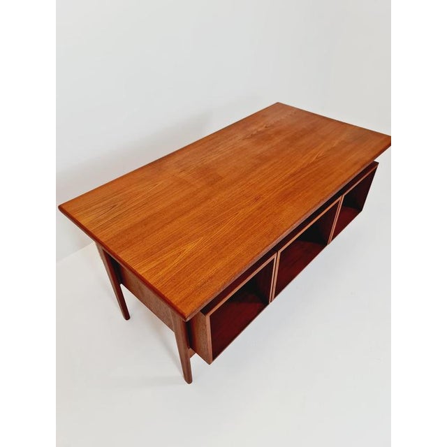 Vintage Danish Teak Desk by Kai Kristiansen for FM Møbler, Denmark, 1960s For Sale - Image 18 of 18