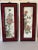 1900 - 1909 1900s Antique Chinese Qing Dynasty Porcelain Plaques Screen, Framed - Set of 2 For Sale - Image 5 of 9