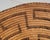 Mid 20th Century Large Hand Woven Greek Key Pattern Basket For Sale In Los Angeles - Image 6 of 6