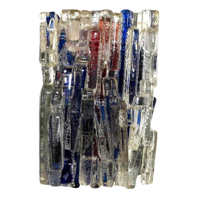 Mid-Century Claus Bolby Acrylic Wall Sconce For Sale