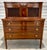 Traditional Early 19th Century American Federal Period Mahogany Secretary Chest With Eagle Inlay, New England For Sale - Image 3 of 17