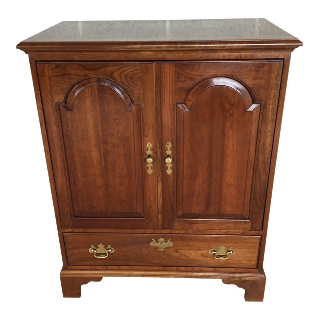 Stickley Cherry Valley Chippendale Style Armoire Chairish