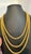 Metal Vintage 85 Gm 18 Karat Yellow Gold Handmade Chain 52 Inch Unique Opera Length For Sale - Image 7 of 18