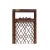 Chinese Vintage Geometric Pattern Tall Wood Floor Panel Screen For Sale In San Francisco - Image 6 of 8