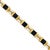 1980s La Triomphe 18k Gold Bracelet With Onyx and 2.5ct Vs1 F Diamonds For Sale - Image 4 of 7