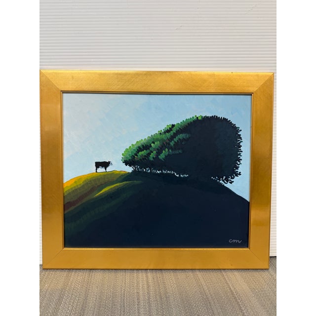 Design Plus Gallery presents the Original Painting Marin Cow Vs. Tree by Clem McCarthy. McCarty is a prolific American...