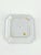 Vintage classic porcelain trinket dish by Andrea by Sadek 8.25" x 8.25" x 1.25"