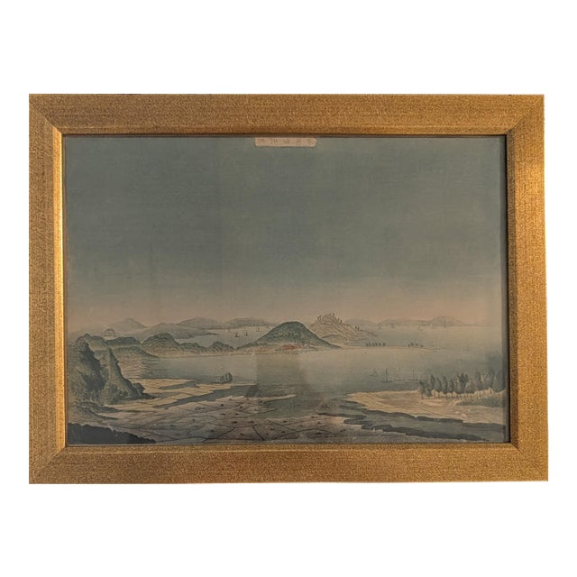 1980s Chinese Scenic View of West Lake, Hangzhou For Sale