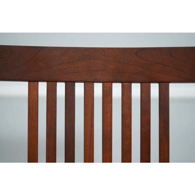 Set of 6 Stickley Mission Cherry Dining Chairs For Sale - Image 13 of 18