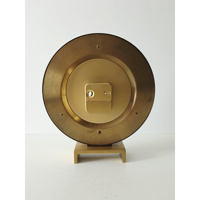 World Time Mantel Clock by Heinrich Möller for Kienzle, Germany, 1950s For Sale - Image 13 of 17