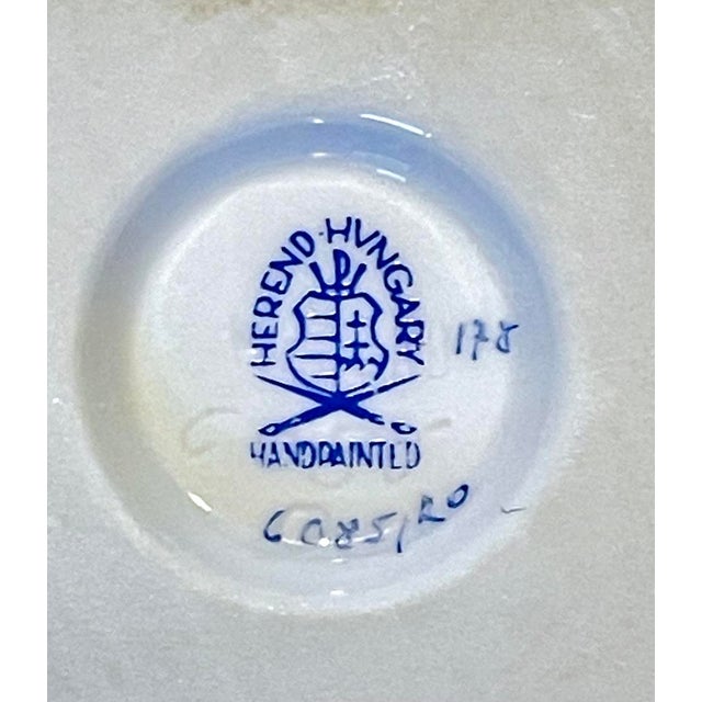 Vintage Herend Rothschild Cherub Egg Cup For Sale - Image 9 of 9