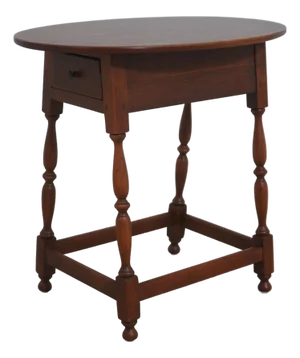 Bob Timberlake Cherry Oval Tavern Side Table