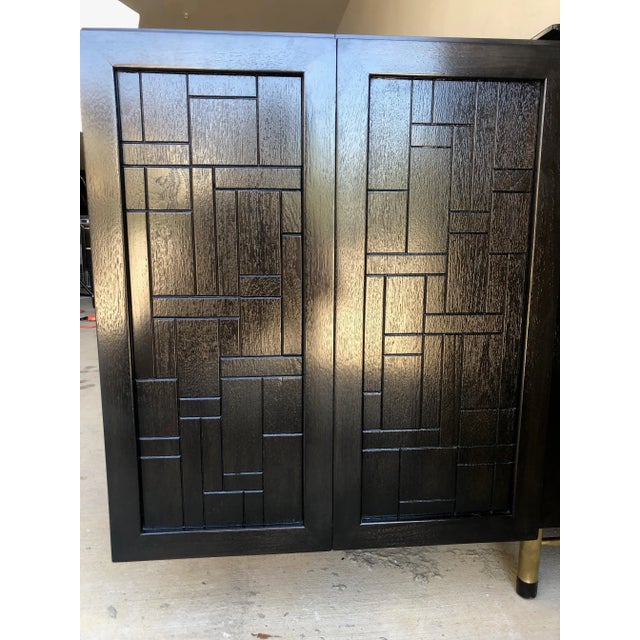 Mid 20th Century John Stuart Patchwork Credenza For Sale - Image 9 of 13