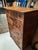 Vintage Oak Ladies Oak Bonnet Chest of Drawers For Sale - Image 9 of 9