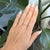 Elegant Blue Sapphire band ring crafted in solid 14K gold, designed for timeless sophistication and everyday elegance. A...