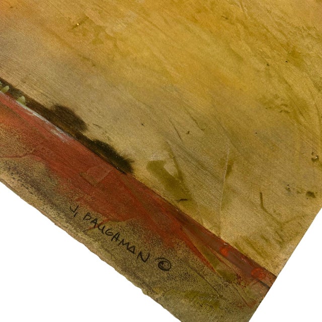 Contemporary Sunlit Atmosphere – Original Work on Paper by John Baughman For Sale - Image 3 of 5