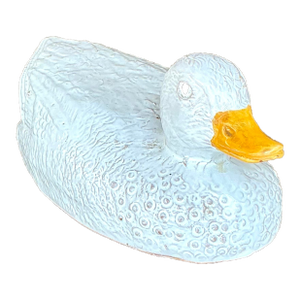 Vintage Mid-Century Modern Raymor Glazed Ceramic Duck
