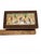 Mid-Century Persian Khatam Kari Inlaid Marquetry Cigarette Box With Hand-Painted Miniature Scene For Sale In Jacksonville, FL - Image 6 of 9