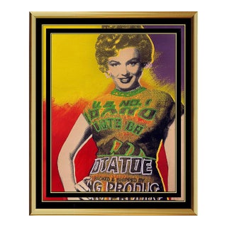 Late 20th Century Marilyn Monroe, Steve Kaufman For Sale