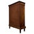 Metal 19th Century Victorian English Walnut Pier Cabinet Vitrine For Sale - Image 7 of 11
