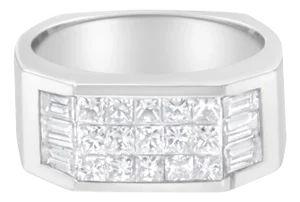 14KT White Gold Diamond Ring (1 3/4 cttw, G-H Color, VS2-SI1 Clarity)
