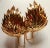 Large Gilt Brass Palm Wall Lamp from Maison Jansen, 1970s For Sale - Image 15 of 18