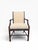 McGuire San Francisco Rattan Dining Arm Chairs With Diamond Lattice Backs – Set of 6 For Sale - Image 9 of 16