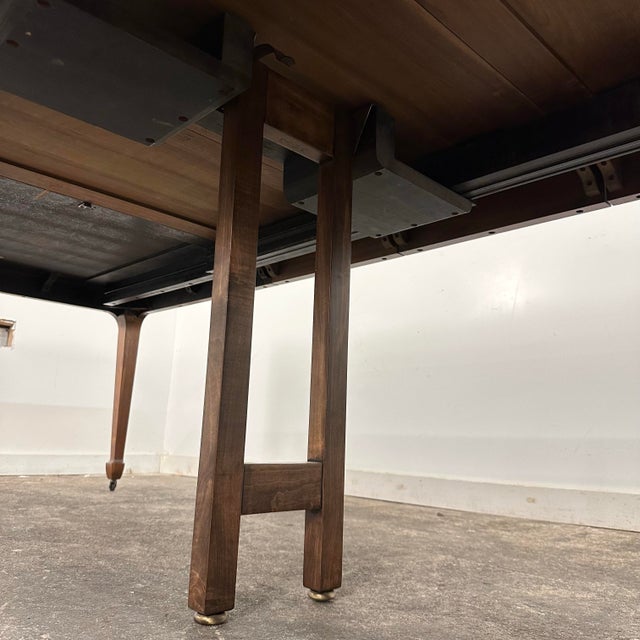 Michael Taylor for Baker Restored Dining Table For Sale - Image 10 of 12