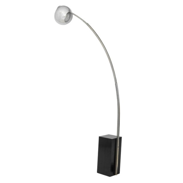 Late 20th Century Achille Castiglioni for Flos Style Arc Floor Lamp For Sale - Image 5 of 6