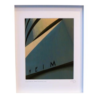 New York City Architectural Photography, Landmarks, Museums, Guggenheim by C. Damien Fox For Sale