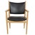 Pp-513 Armchair in Oak and Black Leather by Hans Wegner, 1990s For Sale - Image 13 of 13