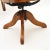 Victorian Swivel Desk Chair in Bentwood and Leather, 1890s For Sale - Image 11 of 12
