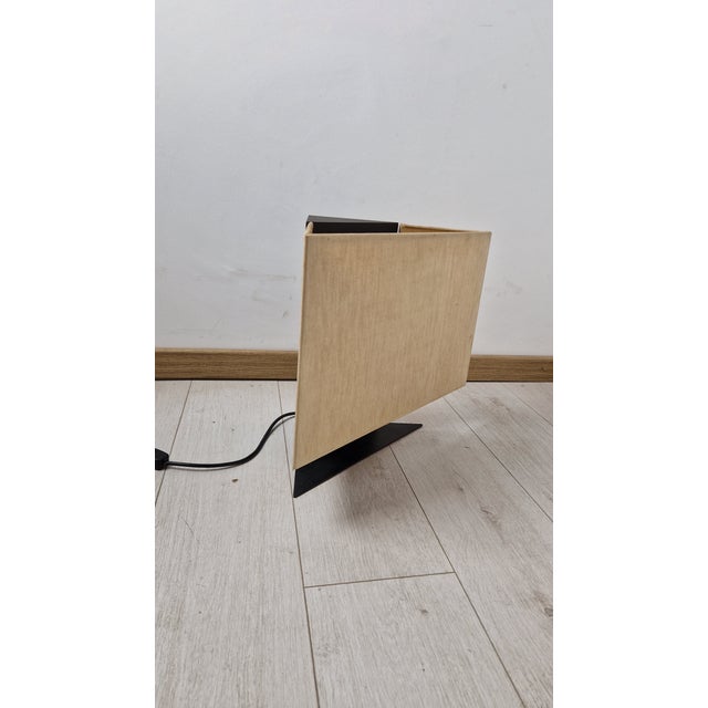1970s Vintage Accademia Table Lamp in Metal and Canvas by Cini Boeri for Artemide, 1970s For Sale - Image 5 of 18