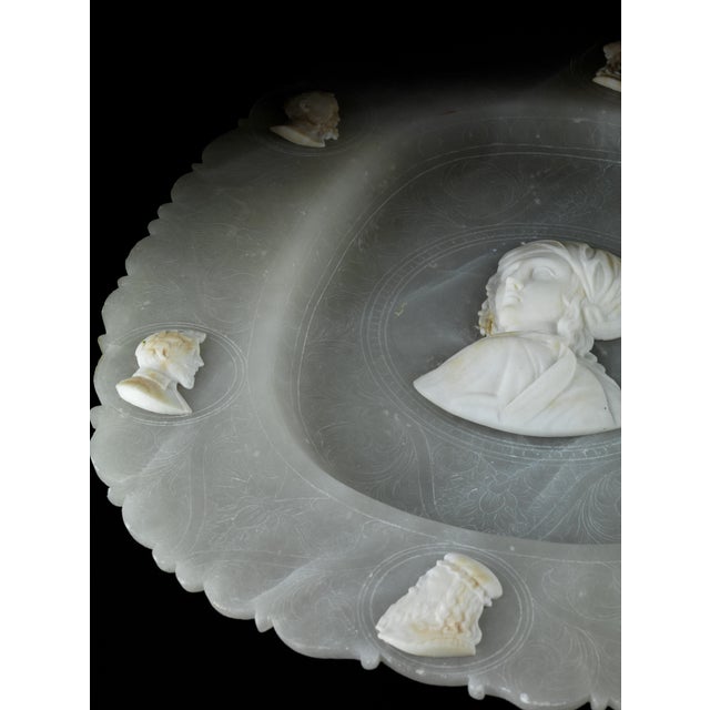 Grand Tour Relief Plate, 1800s For Sale - Image 3 of 5