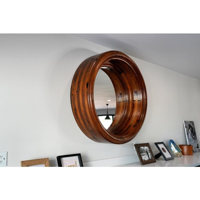 A commanding statement piece from the celebrated Ralph Lauren Home collection, this exceptional “Aran Isles” mirror blends...
