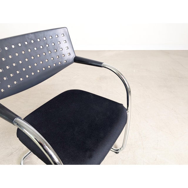 Metal Visavis Cantilever Chairs from Vitra, Set of 2 For Sale - Image 7 of 10