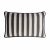 Contemporary Striped Outdoor Happy Cushion Covers from Lo Decor, Set of 2 For Sale - Image 3 of 4