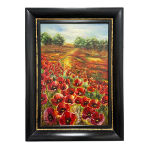 Watkins for Prestige Arts Tuscan Poppies Artwork, Certificate