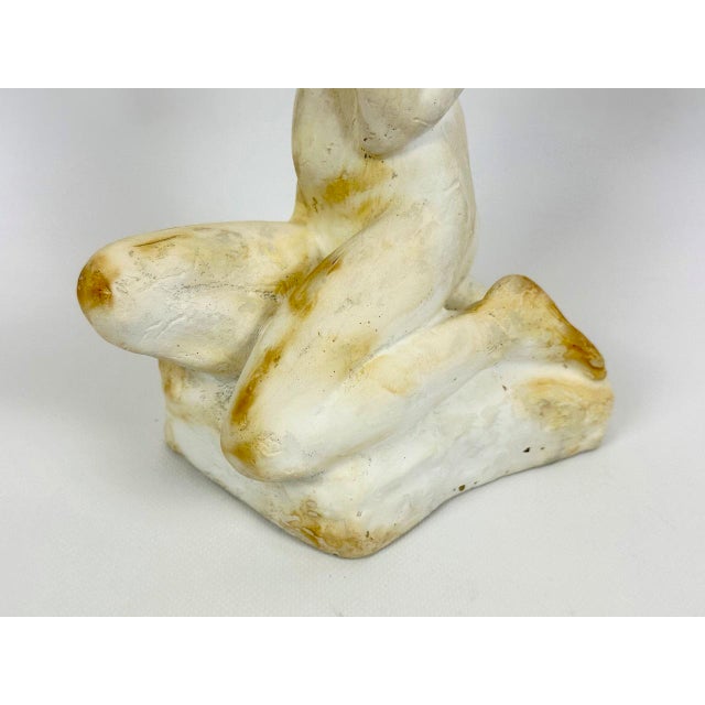 Jan Štursa, Melancholic Girl Sculpture, 1910, Plaster For Sale - Image 13 of 15