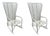 Pair of Nicole Hollis for McGuire Furniture Rattan Exalt Rocking Chairs For Sale