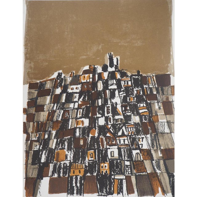 Maria Helena Vieira Da Silva, Ville au Portugal, Lithograph For Sale - Image 6 of 6