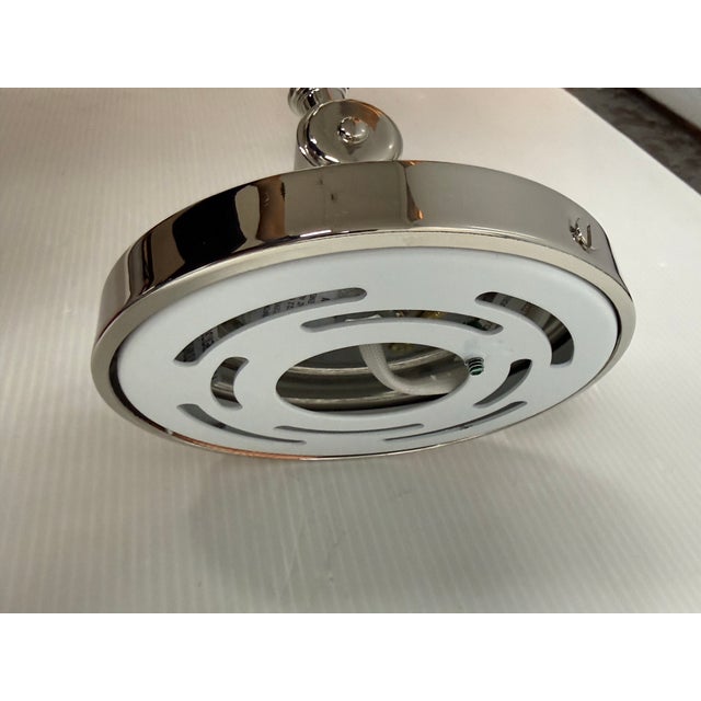 Ralph Lauren for Visual Comfort Library Polished Nickel Wall Sconce For Sale - Image 12 of 12