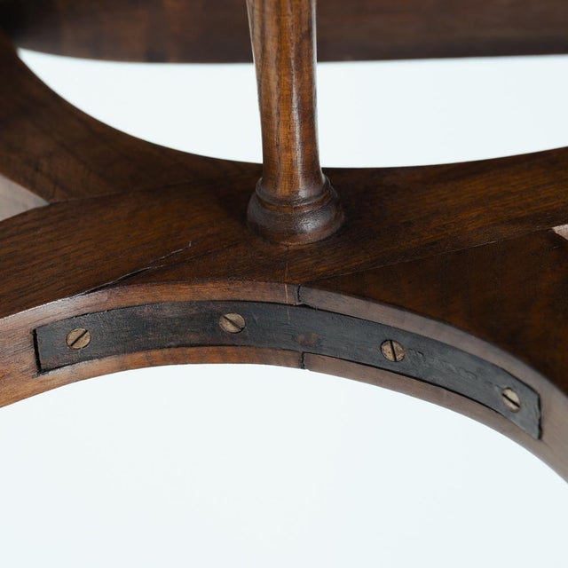 Chair in Brown Leather and Oak by Pierre Lottier for Almazan, 1970s For Sale - Image 12 of 18