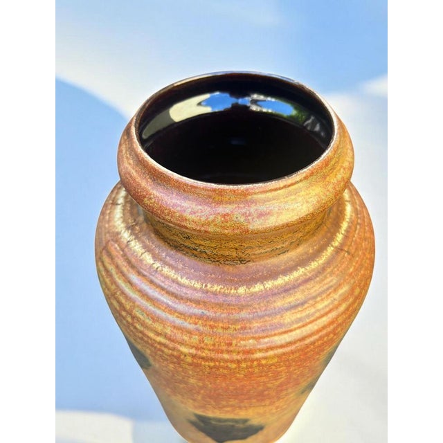 Ceramic Large Vintage Floor Vase from Bay Keramik, 1960s For Sale - Image 7 of 10